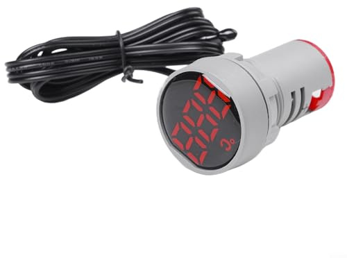 Piccolo termometro rotondo progettato per ambienti di installazione complessi (DC5-12V)