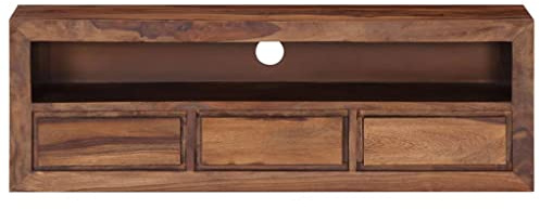 Generisch TV-Schrank 120x30x40 cm Massivholz Akazie,Möbel,TV-Möbel,22KG,247703