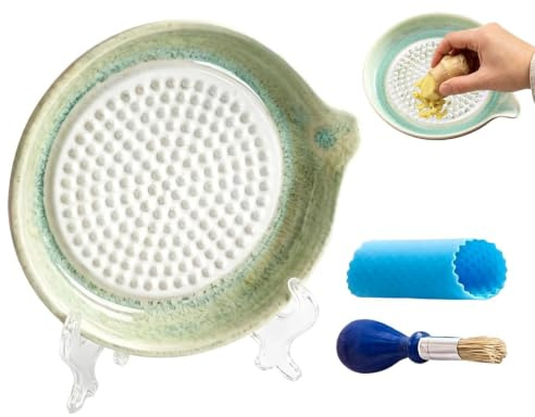 Grating Plate, Ceramic Grater Tool, Onion Grater, Kitchen zesters | Kitchen Ginger Grating Dish For Lemon Zest Ginger Nutmeg Home Restaurant Picnic Camping