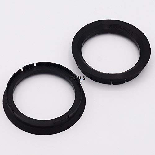2 x ZENTRIERRINGE DISTANZRING für ALUFELGEN Z35 70,0-58,1 mm Alutec Anzio Rial