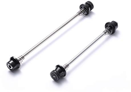 MTB Road Bike Cycling Wheel Hub Non Quick Release Lock Skewers Sets, Hex Locking Skewer M5 Hex Head Anti Theft Secure Lock Skewers