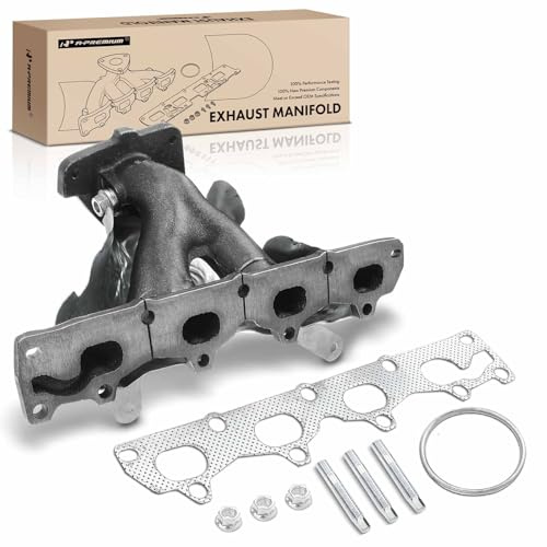 A-Premium Exhaust Manifold with Gasket Kit Compatible with Chevrolet Cavalier Classic Cobalt HHR Pontiac Grand Am Sunfire Saturn Ion Oldsmobile L4 2.2L