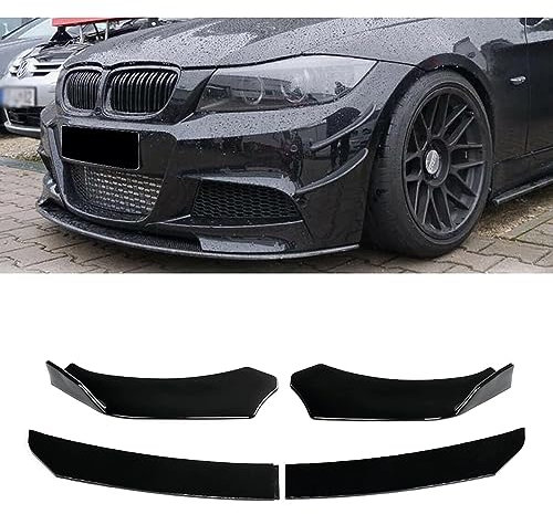 BOJOUL Frontstoßstange Lip Bodykit, für BMW 3 Series E90 E91 E92 E93 E60 E61 E46 F30 Auto Frontspoiler FrontstoßStange Splitter Diffusor Frontlippe Spoiler Splitter Body Kit