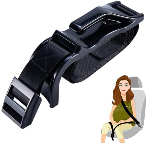 Pregnancy Seat Belt,Bump Strap,Protects Unborn Baby,Prevents Compression of The Abdomen,Comfort and Freedom for The Belly of Pregnant Moms,A Must-Have for Expectant Mothers