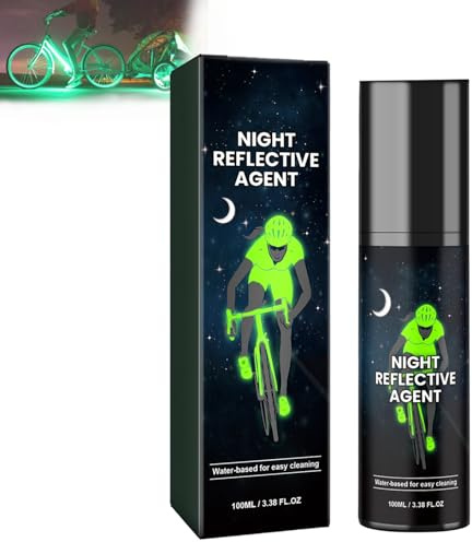 WQTHU Glow In The Dark Spray Paint, 100ML, Green, Outdoor, Clear, White Glow, Easy To Use, Long Lasting, Multi-Surfaces, Portable, Water Resistant