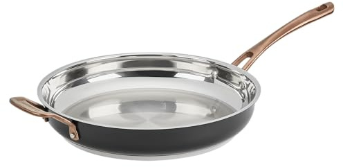 Cuisinart Matte Black Elegance 12” Skillet with Helper Handle