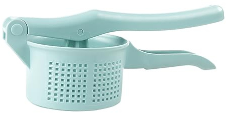 Cabilock 1pezzi Schiacciapatate in Schiacciapatate Portatile Per Purè Gadget Da Cucina Compatto Impugnatura Antiscivolo e Design Scavato Per Pressatura Facile