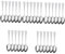 MAGICLULU 5 Set Cucchiaio Appuntito Uffizi Home Luce Barbecue Feste Lavastovigli Cenare Cucchiai D'argenteria Ciotola Cucchiaio Da Zuppa Cucchiaio Da Tavola Acciaio Inossidabile 6 Pezzi * 5