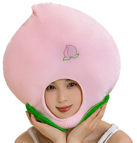 Fruit Church - Plush Headwear | Photo Props, Cosplay Costume Accessories for Kids Adults Comic Birthday Festival
