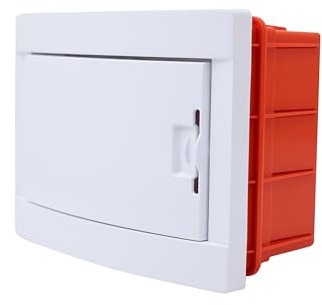 RSE Scatola di distribuzione a incasso con porta bianca IP20 IK10 1 fila 6 moduli/PLE (unità di spazio)
