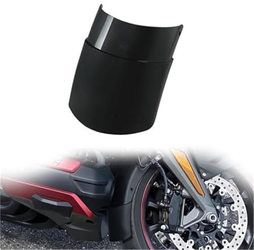 Rynplex Accessories Motorcycle Fender Mudguard Front Wheel Cover Tire Hugger Mud Splash Guard Protector, for GL1800 GL 1800 Goldwing 2018-2023 2019 2020 2021 2022 Motorcycle Front Mudguard(Gloss Black