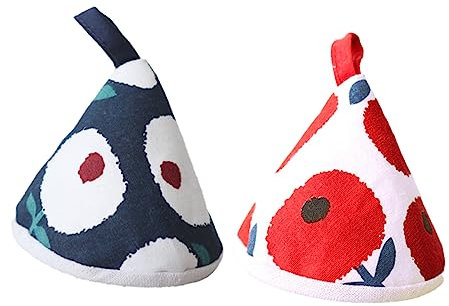 Coprimanico Pentola Triangolare Anti-scottatura 2 Pezzi