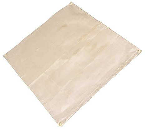 TOYANDONA Fire Blanket Fire Resistance Blanket Fiberglass Protective Blanket 87x67cm