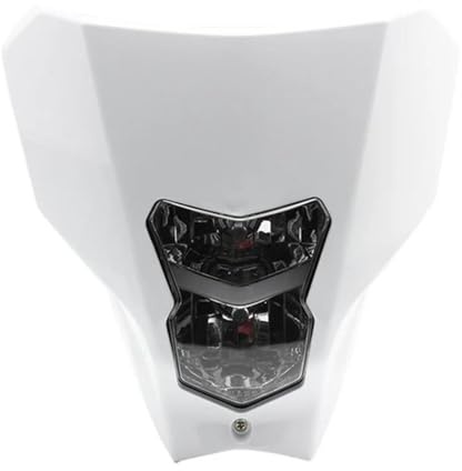 Skydd Framlykta För CRF450L För CRF450XR Motorcykel Strålkastarskydd Ghost Ansiktsmask Halogenstrålkastare