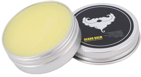 Chrees 60 G Schnurrbartwachs, Bart-Styling-Creme für Ganztägige Feuchtigkeitsversorgung und Pflege mit Leichter Mischung, für Alle Hauttypen