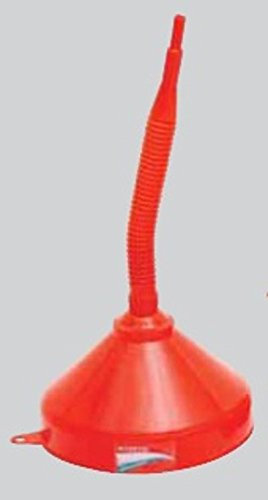 Embudo de plástico con filtro, flexible 230 mm de Maestri