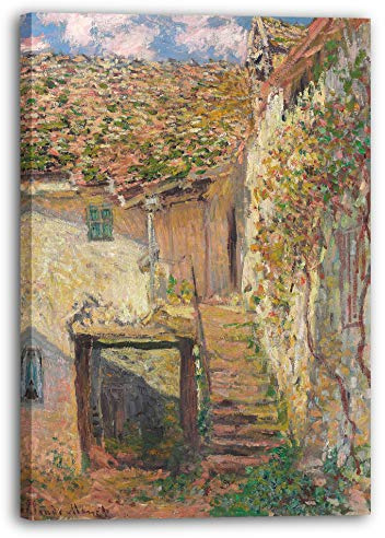 Printed Paintings Leinwand (40x60cm): Claude Monet - L'Escalier