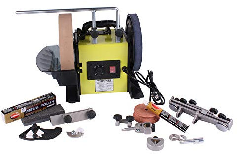 Set WELDINGER Nass-Schleifsystem NSM 250 vario + Schreinerset SRS-23 (Schleifgerät Naßschleifer) 5 Jahre Garantie