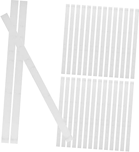 VILLCASE 50pcs Bande de Colle Thermofusible, 12mm Bande Thermofusible avec Support en Maille Filet, Colle e pour Reliure de Livres