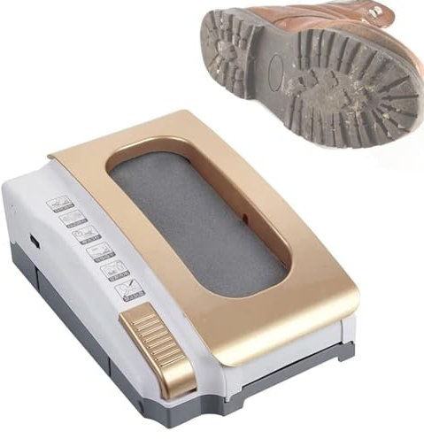 Macchina per la pulizia delle suole delle scarpe completamente automatica, macchina per la pulizia delle suole da 30 W, attrezzatura per lucidare le scarpe intelligente con induzione automatica,
