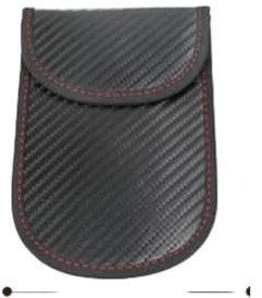 Signalblockierende Tasche für Handy, Autoschlüssel, Fernbedienung, Abschirmung, Signalblocker, Tasche, Signalblockiertasche, Privatsphäre, Schutz der Privatsphäre (Farbe: klein)