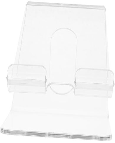 KONTONTY Acryl Handyhalter Tragbar mit Leichtem Design und Praktischem Handyständer für Telefonhalterung Am Tisch und Live Streaming