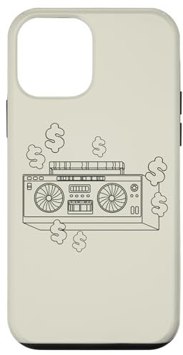 Hülle für iPhone 12 mini Ghetto Blaster Dollar Boom Box 70er 80er 90er Y2K