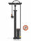 Beykakye Fahrradpumpe, Luftpumpe Fahrrad Alle Ventil Mit 160psi Manometer - Bike Pump Mit Hochdruckpuffer Für Einfache Nutzung Mit Presta- Und Schrader-Ventilen Schwarz
