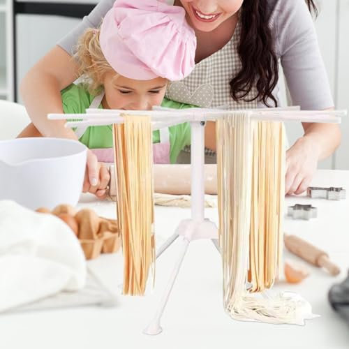 Noodles Dryers - Homemade Spaghetti Frame Dryers, Unique Pasta Dryer Trivets | Pasta Dehydrating Wringer with its Flexible Drying Capacity, Eco Friendly Drying Rack for Efficient Storage