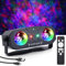 Lampe de Scène 5 en 1, Gomifie Lumière Disco avec 4 Modes pour Différents Scènes, Boule Disco Contrôlée par Musique avec Télécommande et Stroboscope, Lumière Soirée 2M USB pour Halloween, Noël, Fête