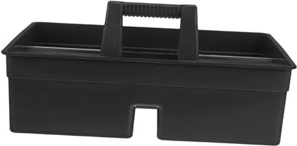 Ergonomic Handle Large Cleaning Basket Tool Box Organizer for Home Use