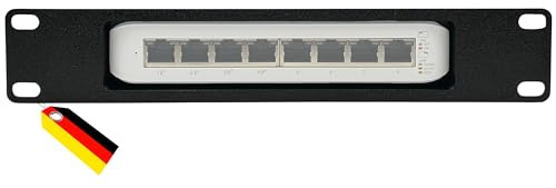 Rackmount Halterung für UniFi Switch Lite USW-Lite-8-POE, Schwarz