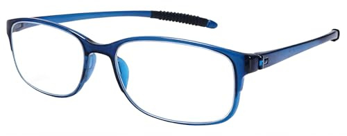 UVTQSSP Lightweight Lesebrille für Herren Damen Flexible TR90 mit Blaulichtfilter Computerbrille