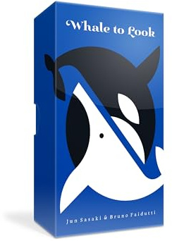 Oink Games Whale to Look – Deduction Game - English - Ages 9+ | Tactical Board Game - For Game Night - For Family & Friends - For 2-5 Players - Travel-friendly - Space-saving Box