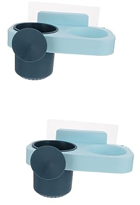 FRCOLOR 2stücke Praktischer Fönhalter Für Wandmontage Platzsparende Aufbewahrung Für Haartrockner Und Styling-werkzeuge Einfache Installation Ohne Bohren Robuste Konstruktion Sanftem
