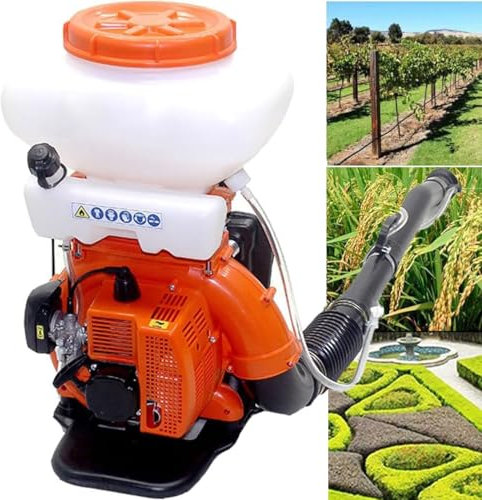 GYQSSD 14L/3.7Gal Mochila Pulverizador Agrícola, Pulverizador y Espolvoreador de Alta Presión a Gasolina, 7500r/min Máquina Pulverizadora a Gas para Pulverizar en Jardín