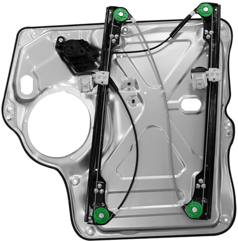 Partsline Mécanisme Lève-Vitre Avant Gauche compatible avec Transporter T5 | Avec panneau, sans moteur. Aussi compatible avec T6. Réf. équivalentes : 7H0837753, 7E0837753E