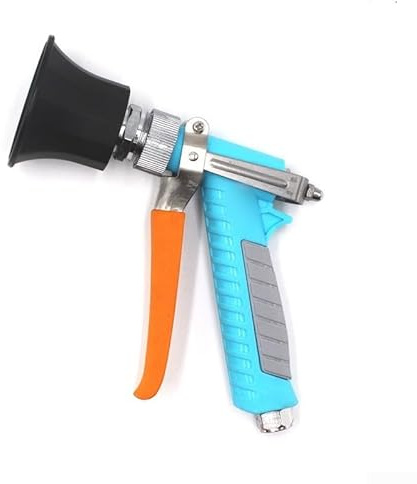 Vilgftyiet Pulverizador de agua agrícola de alta presión, pulverizador profesional de jardín con mango cómodo, herramienta de pulverización de mano para árboles frutales, patio, césped, jardinería,