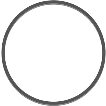 TQUXNGA Quadratische Gummi-Antriebsriemen, 1,2 mm, Band-Maschinen-Gürtel, 19 mm-100 mm, gefaltete Größe, optionale Größe für Recorder, Gummiriemen für Kassettenrekorder
