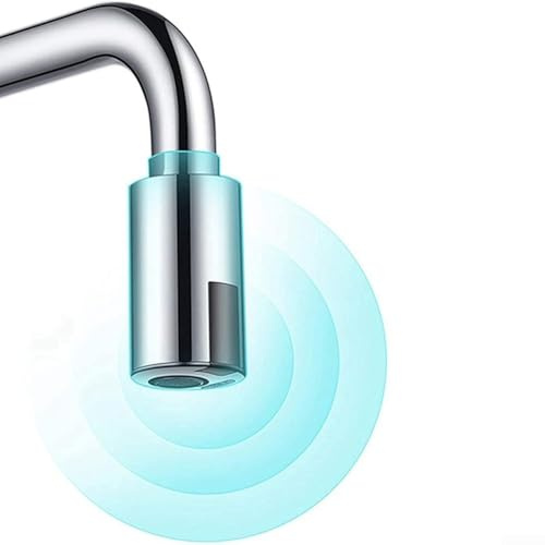 Induction Watersaving Kitchen Sink Faucet with Infrared Sensor and Pull Down Spray Function for Efficient Water Flow and Hygiene (Electroplating)