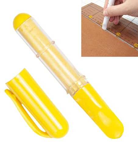 Tiza Sastre Con Rueda Dosificadora - Lápiz Marcador Preciso Costura | Polvo Borrable Para Telas Cuero Punto | Herramienta Ergonómica Accesorio Trazado Patrones Dobladillo