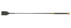WHIP GO Reitgerte Soft braun silber