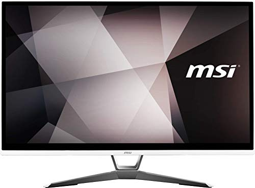 MSI Pro 22XT 10M-096XFR PC de Bureau Tout-en-Un, Écran Tactile IPS 21,3'', CPU Intel Core i3-10105 + HDD 1 TB, RAM 8 GO, SSD 256 GB, FreeDos - Blanc
