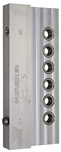 Jauge de perçage pour construction de poteaux d'angle - Rainure d'ombrage en mm : 8