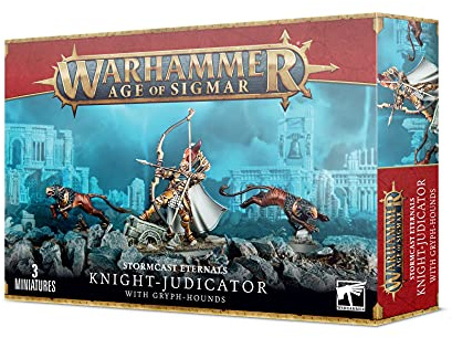 Games Workshop - Warhammer - Age of Sigmar: Stormcast - Knight-Judicator With Gryph-Hounds