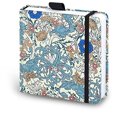 Square 5.1x 5.1165gsm Colored Paint Journal Hardbound 128pgs (64Sheets Front Back Cold Pressed) Travel for Calligrapher Colored Pencil Sketch Doodles Handmade Cloth Cover Notebook. Secret Garden