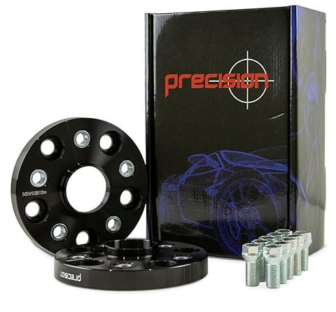 Precision PCD Hub Adapters - Vehicle Hub 5x120/65.1 to Alloy Wheel 5x112/57.1-15mm - Intended For VW Transporter T5