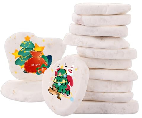 LOPYXBR 20 weiße Kieselsteine zum Bemalen, 5–8 cm, Steine zum Bemalen, große Kieselsteine zum Basteln, Felsmalerei-Set, unregelmäßige, flache weiße Steine zum Malen von Kunst und Handwerk