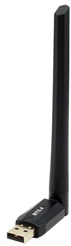 LEIBOCHAO Chiavetta Bluetooth per PC 5.4 Antenna USB Dongle Bluetooth, Adattatore Bluetooth USB ad Alta Portata 150M, Plug Play, Bassa Latenza, per PC, Cuffie, Mouse, Smartphone, Tablet