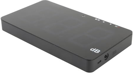 Fonometro con Memorizzazione Dati Fonometro, Connessione USB Tester di Rumore per Teatri Sistemi Hotel Display Digitale LCD 30-130 DB